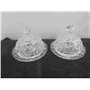 Image 2 : Rare Vintage 1970s Bohemia Hand Cut Crystal Mint Condition 2pce Candy/Dessert Dishes