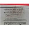 Image 2 : Mastercraft Submersible Pump 1/6HP 