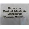 Image 2 : 3 Vintage Bank of Montreal Cash Bags 