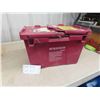 Image 2 : 8 Bins with Lids 9'' x 15'' x 11'' 