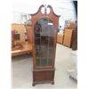 Image 1 : Walnut Corner China Cabinet 71'' x Up To 23'' x Up To 12''