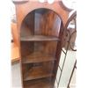 Image 6 : Walnut Corner China Cabinet 71'' x Up To 23'' x Up To 12''