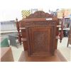 Image 2 : Heavily Detailed Carved Desk with Hutch 63'' x 36'' x 22'' 