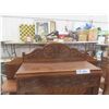 Image 4 : Heavily Detailed Carved Desk with Hutch 63'' x 36'' x 22'' 
