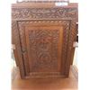 Image 6 : Heavily Detailed Carved Desk with Hutch 63'' x 36'' x 22'' 