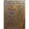 Image 7 : Heavily Detailed Carved Desk with Hutch 63'' x 36'' x 22'' 