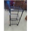 Image 2 : Rolling 3 Tier Stand 35'' x 18'' x 18'' 