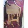 Image 2 : New Wood SPC TV Table Set with Stand 