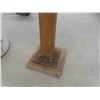 Image 8 : 2 Painted Stands 36'' H x 9'' x 9'' , Flour Bin (No Lid)