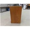 Image 2 : 2 Drawer Oak Filing Cabinet 16'' x 17'' x 28'' 