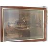 Image 2 : Framed Picture of a Soldier 13 3/4'' x 17 3/4'' 
