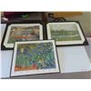 Image 1 : 3 Framed Pictures - Largest is 20'' x 16'' 