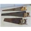 Image 2 : Hand Tools : Vintage Saws , Level , Tin Snips , Pipe Wrench , Soldering 