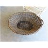 Image 2 : Wicker Wash Basket , Metal Stand with 4 Baskets 16'' x 23'' x 39'' H 