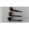 Image 2 : Wood Pipe Holder with Humidor , 3 Complete Pipes , 1 End , 1 Odd