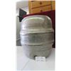 Image 1 : 1950s Kiewels Brewing Metal 5 Gallon Beer Keg St. Boniface MB 