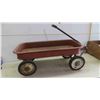 Image 1 : Red Metal Wagon 