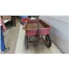 Image 2 : Red Metal Wagon 