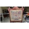 Image 3 : Upholstered Chair with Fisherman Theme 