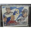 Image 2 : Dale Earnhardt Last Lap Framed Tribute 19'' x 23'' 