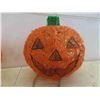 Image 3 : 2 Spaghetti Style Light Up Jack-O-Lanterns Approx. 15'' x 15'' 