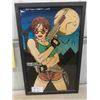 Image 1 : Laura Croft Framed Picture   