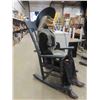Image 2 : Animatronic Witch in Rocking Chair 26'' x 36'' x 56'' T