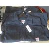 Image 2 : 3 New Work King Navy Long Sleeve Coveralls Size 2XL 