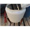 Image 2 : 45 Gallon Poly Barrel with Handles , Small Amount of Chicken Wire , Plastic Wrap,
