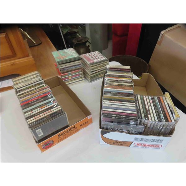 100+ CDs : Billy Joel , Dixie Chicks, Michael Buble , Billy Ray Cyrus , Merle 