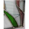 Image 3 : 4 Pieces of Stained Glass - Largest is 25 1/2'' x 21 1/2'' 