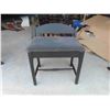 Image 8 : 4 Pieces of Black Painted Furniture : 4 Tier Shelf 20 1/4'' x 12'' x 48'' H , 