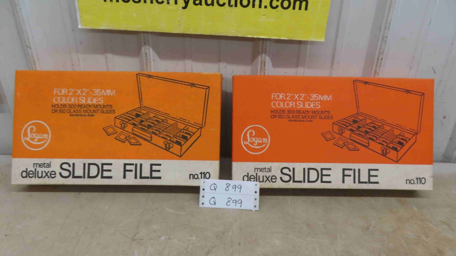 Compco Slide Files 2 New Old Stock Metal Deluxe Slide Files for Colour Slides - McSherry ...