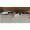 Image 2 : 9 Sets of New Old Stock Double Cabinet Light Fixtures 