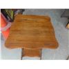 Image 2 : Side Table with Lower Shelf 16'' x 16'' x 29 1/2''