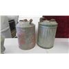 Image 2 : Galvanized Gas Containers , Coal Pail & More 