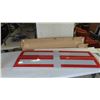 Image 1 : 6 Lengths 48'' x 8'' Aluminum Reflective Signs 