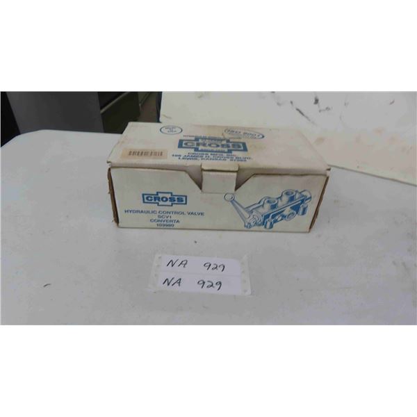 New Hydraulic Control Valve