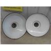 Image 8 : 2 Porcelain Service Station Lights