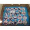 Image 1 : 20 Vintage Collectible, Humorous Novelty Pin Back Buttons