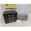 Image 1 : 4 Drawer Metal Case Full of New Electronic Parts and Connectors 