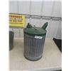 Image 2 : Galvanized Gas Can , Pail with Handle 