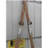 Image 3 : 2 Vintage Wood Skis 84'' L 