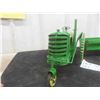 Image 3 : Antique Tin Metal Tractor and Trailer 20'' x 6'' x 6'' (Restored)