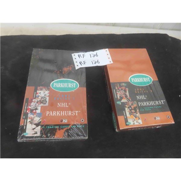 1991/92 NHL Parkhurst Hockey Series 1 and 2 Sealed (72 Packs