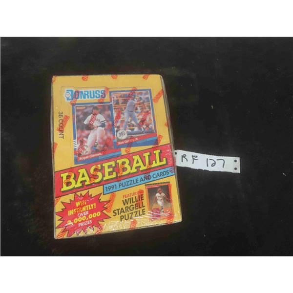 1991 MLB Baseball Donruss Leaf Series 1 (36 Packs)