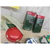 Image 2 : Assorted Christmas Items: Santa Hat, Gutter Clips , Tree Stand, 