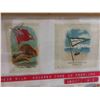 Image 2 : Framed Silk Squares Approx. 13'' x 10'' , Came as Premiums 