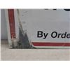 Image 3 : Metal 'No Trespassing' Sign 35'' x 12 1/2'' 