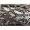 Image 10 : Vintage Cast Grate (Cracked, See Photos) , Hinges , Door Knobs &
